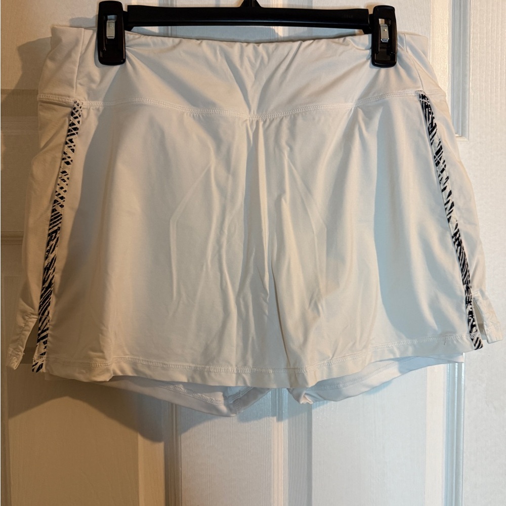 Fila Women's White Athletic Tennis Skirt - L
